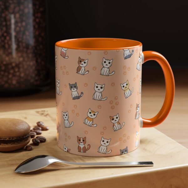 Cat Design Coffee Mug, Cute Kitty Mug - Animal Lover Gift - Image 7