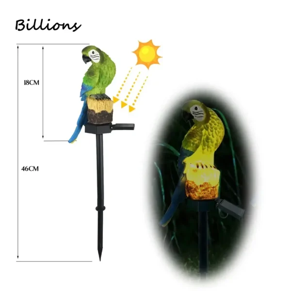 Solar Animals and Birds Garden Light, Solar Garden Lights, LED Outdoor Waterproof Lamp, Solar-Powered Yard Decor - Image 12