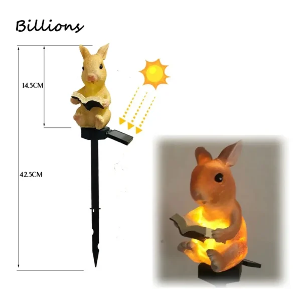 Solar Animals and Birds Garden Light, Solar Garden Lights, LED Outdoor Waterproof Lamp, Solar-Powered Yard Decor - Image 15