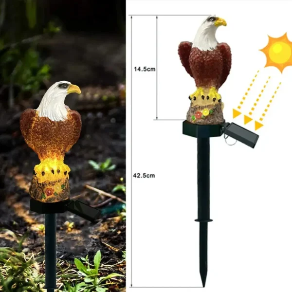 Solar Animals and Birds Garden Light, Solar Garden Lights, LED Outdoor Waterproof Lamp, Solar-Powered Yard Decor - Image 5