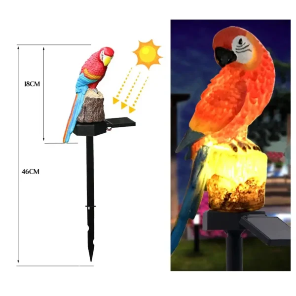Solar Animals and Birds Garden Light, Solar Garden Lights, LED Outdoor Waterproof Lamp, Solar-Powered Yard Decor - Image 18