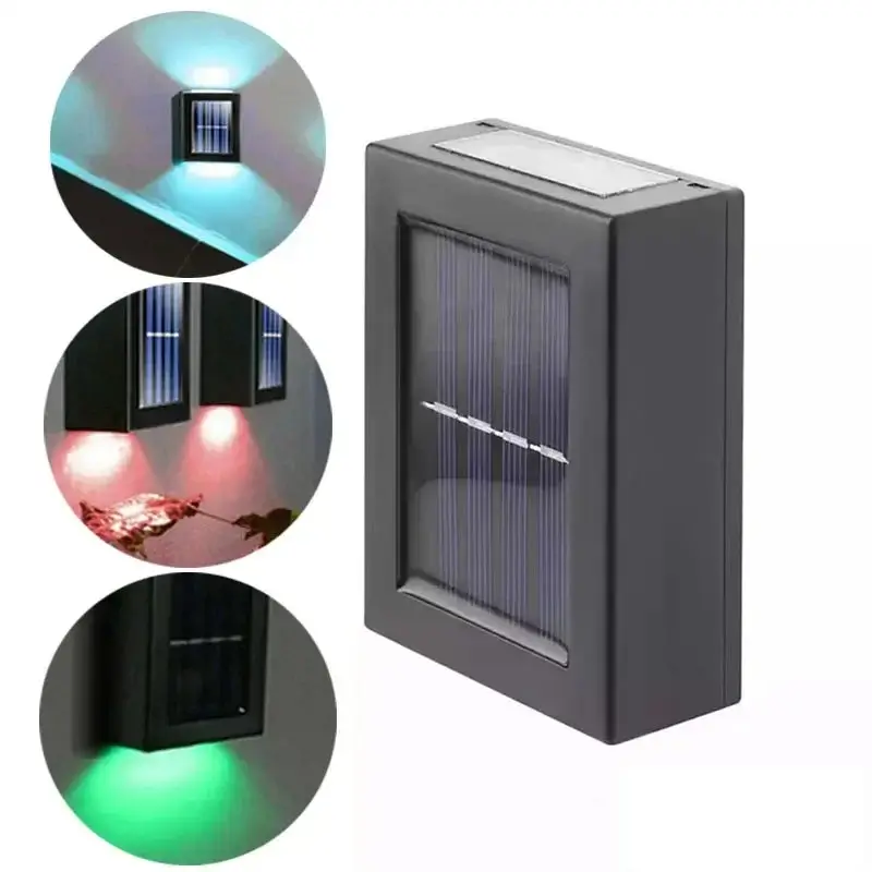 Solar Wall Lights – Waterproof LED Up & Down Lights for Outdoor Decor - Image 5