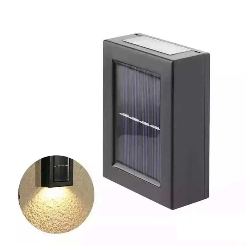 Solar Wall Lights – Waterproof LED Up & Down Lights for Outdoor Decor - Image 3