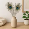 Natural Peacock Feathers for Home Decor, Crafts & Floral Arrangements - Image 2