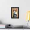 Cat Art Framed Posters - Cute Kitty Wall Decor, Kitten Illustration Prints - Image 6