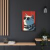 Cat with Glasses Art Framed Posters - Cute Kitty Wall Decor, Animal Lover Gift - Image 12