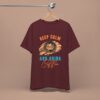 Keep Calm and Drink Coffee Graphic Tee - Funny Coffee Lover Shirt - Image 14