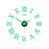 3D Luminous Wall Clock Frameless Acrylic DIY Digital Clock Wall Stickers Mute Clock for Living Room - Image 4