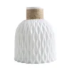 Modern Textured Plastic Decorative Vase for Home, Office & Events - Image 5