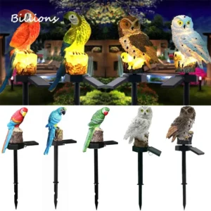 Solar Animals and Birds Garden Light, Solar Garden Lights, LED Outdoor Waterproof Lamp, Solar-Powered Yard Decor