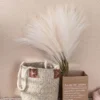 Fluffy Pampas Grass Boho Decor Flower Fake Plant Reed - Image 4