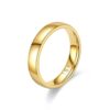Gold Plated Ring Colour Fashion Women Smart Fitness Tracker Ring for Everyday Style - Image 2