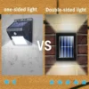 Solar Wall Lights – Waterproof LED Up & Down Lights for Outdoor Decor - Image 4