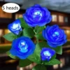 5 Heads Solar Lights Outdoor Decorative Solar Garden Lights Rose Flower Lawn Lamp for Yard Patio Garden Decor - Image 7