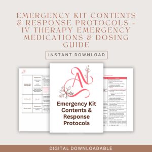 Emergency Kit Contents and Response Protocols