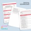 Annual Performance Evaluation Form โ Employee Review and Key Competency Assessment Template - Performance Rating & Management Review - Image 3