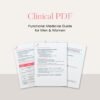 BHRT Decision Tree for Providers | Hormone Optimization Reference | Functional Medicine Guide for Men & Women | Clinical PDF - Image 2