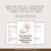 Bio Identical Hormone Replacement Therapy – BHRT Decision Tree, Hormone Imbalance Guide, Functional Medicine Protocol PDF