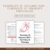 Fertility IV Vitamin - Fertility IV Therapy Protocol, Healthy Fetal Development IV Infusion Clinical
