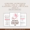 Geriatric Depression Scale GDS-15 – Quick Screening Tool for Older Adults, Depression Assessment & Scoring Chart Clinical PDF