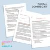 HIPAA Privacy Policy Template - Patient Notice of Privacy Practices for Medical Offices - HIPAA Compliance Form, Privacy Disclosure - Image 3