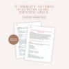 IV Therapy Adverse Reactions Guide - Identification and Management Chart for IV Infusions - Infiltration, Extravasation & Safety Protocols - Image 2