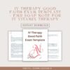 IV Therapy Good Faith Exam Template - EMR Note for IV Vitamin Therapy | Medical Assessment & Plan | Clinical Reference