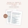 Medical Supply Vendor List - 40+ Clinic and IV Therapy Suppliers | Equipment, Cleanroom & Ozone Therapy Resources | Clinical Reference PDF - Image 2