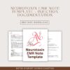Neurotoxin EMR Note Template โ Injection Documentation, Botox Dysport Xeomin Charting, Aesthetic Clinic EMR SOAP