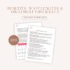 Red Light Therapy Patient Guide - Benefits, Wavelengths and Treatment Frequency - Skin, Pain & Wellness Support - Clinical Reference - Image 2