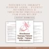 Shockwave Therapy Patient Guide - Patient Information and Treatment Protocols for Pain Relief and Regenerative Therapy PDF