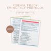 Vascular Occlusion SOP – Dermal Filler Emergency Protocol | Hyaluronidase Management, Prevention & Documentation | Clinical Reference PDF - Image 2