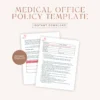 OSHA Bloodborne Pathogens Exposure Control Plan - SOP and Hazard Communication Standards - Medical Office Policy Template - Image 2