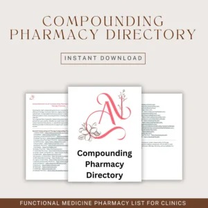 Compounding Pharmacy Directory - IV Therapy and Functional Medicine Pharmacy List for Clinics & Wellness Practices PDF