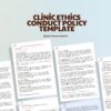 Clinic Ethics Conduct Policy Template – Code of Ethics and Business Conduct, Medical Clinic Policy, Healthcare Compliance SOP PDF - Image 4